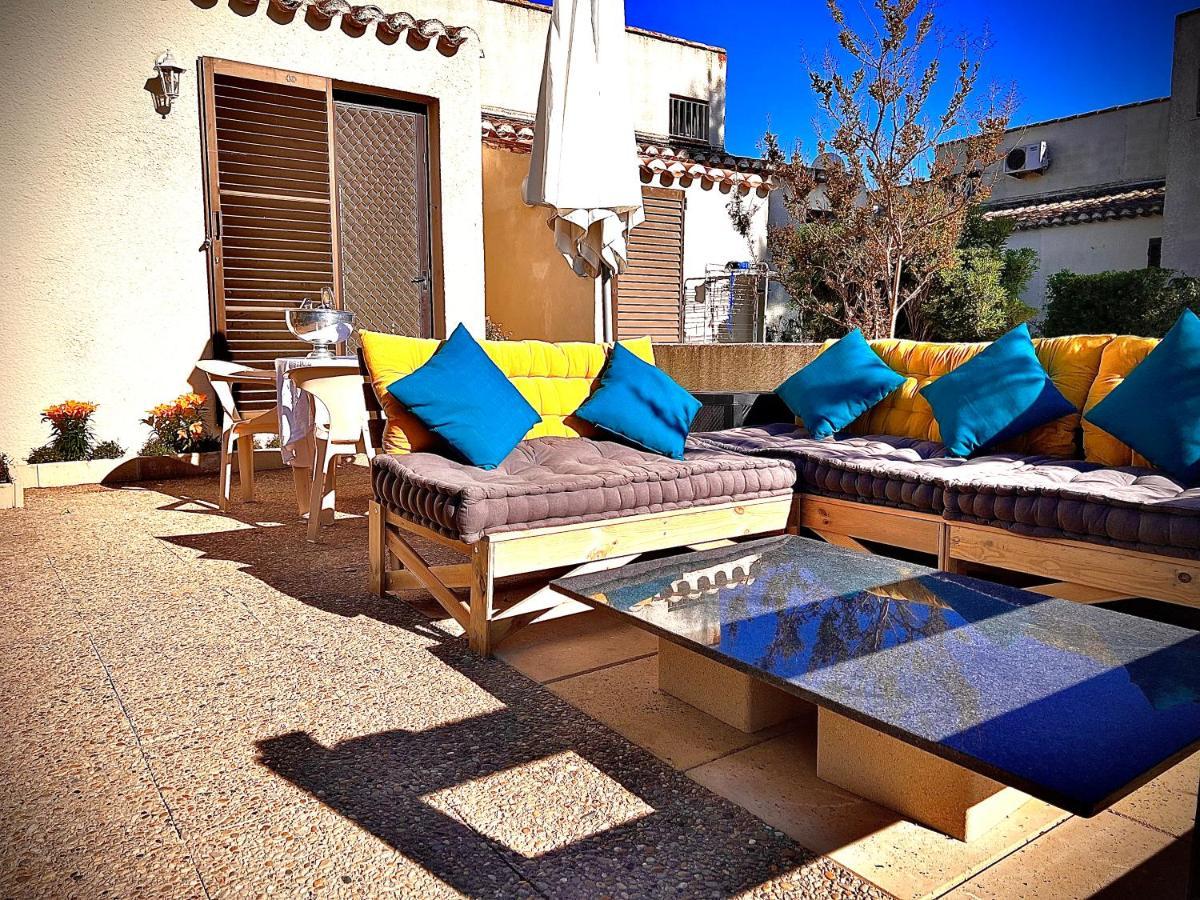Cozy Studio Avec Terrasse Au Village Naturiste Cap آجد المظهر الخارجي الصورة