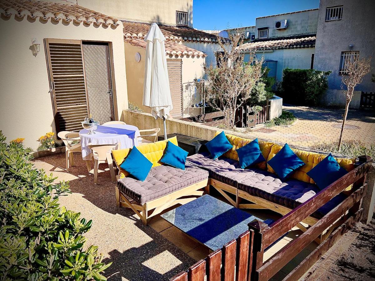 Cozy Studio Avec Terrasse Au Village Naturiste Cap آجد المظهر الخارجي الصورة