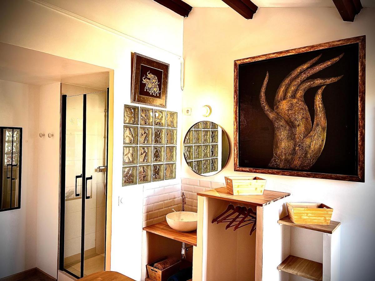 Cozy Studio Avec Terrasse Au Village Naturiste Cap آجد المظهر الخارجي الصورة